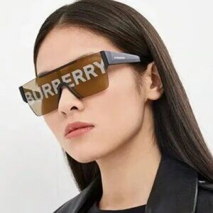 NEW BURBERRY BE4291 3001/G UNISEX SHIELD SUNGLASSES BURBERRY